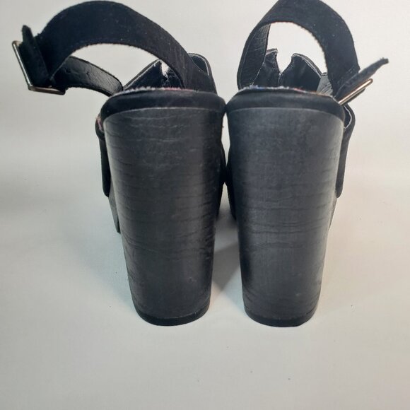 ROCKET DOG Black Suede Clogg/Platform size 8.5 - Picture 5 of 14